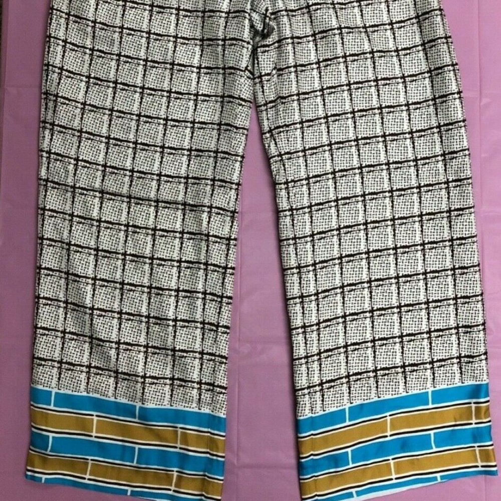 COLLECTION High-Rise Silk Twill Belted Trouser from J Crew - Picture 3 of 5